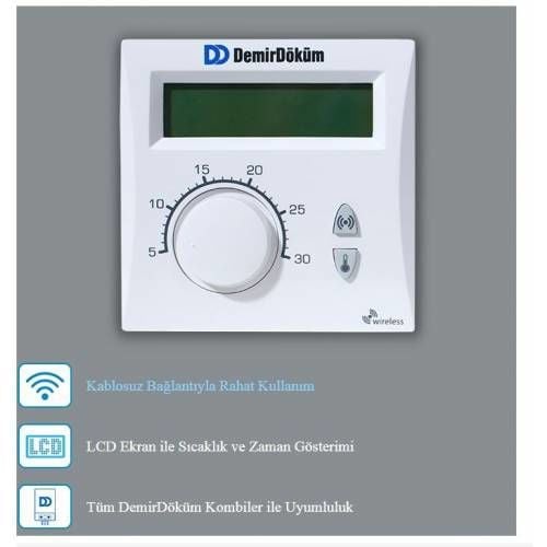 Demirdöküm Oda Termostatı Modelleri ve Kontrol Ekipmanları
