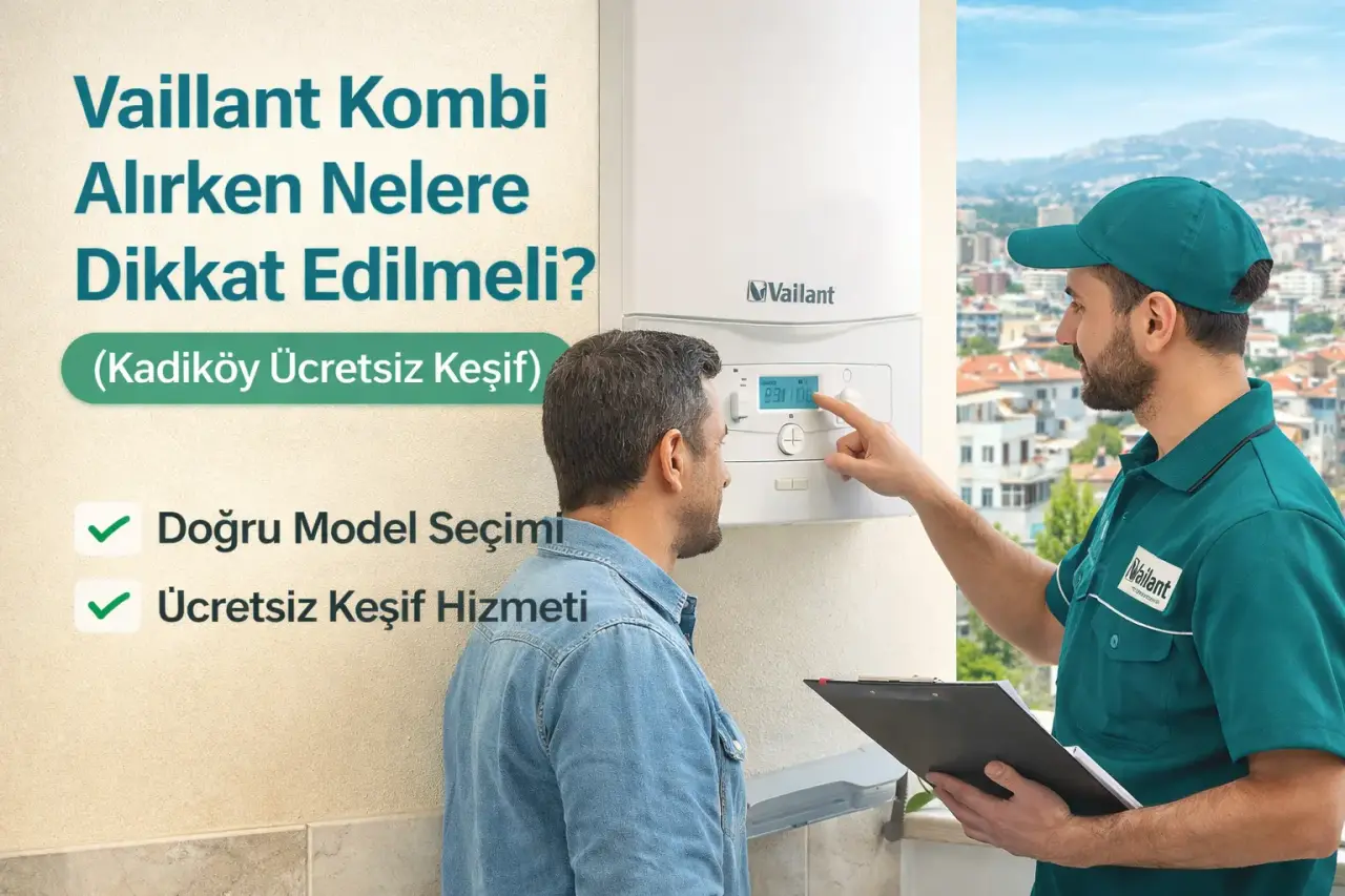 Vaillant Kombi Alırken Nelere Dikkat Edilmeli? (Kadıköy ve Çevresi İçin Rehber)