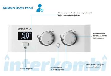 Demirdöküm Atromix 24 kW %108 Kombi