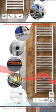 SANPAN 6/7 Krom Havlupan - 22 mm çaplı 13 Boru