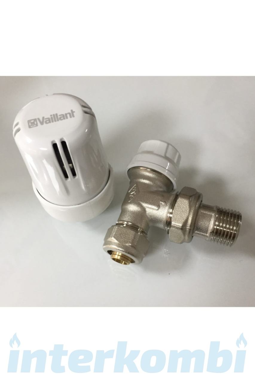 Vaillant 1/2 Termostatik Köşe Radyatör Vanası (Havlupan Kalorifer Petek)