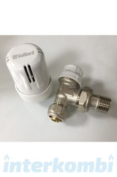 Vaillant 1/2 Termostatik Köşe Radyatör Vanası (Havlupan Kalorifer Petek)