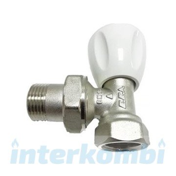 Eca 1/2 RV3 Köşe Radyatör Vanası (Havlupan Kalorifer Petek)