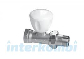 Eca 1/2 RV3 Düz Radyatör Vanası (Havlupan Kalorifer Petek)