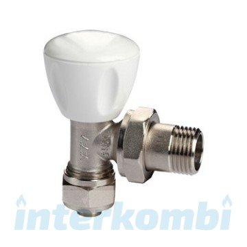 Eca 1/2 RV3 Köşe Radyatör Vanası Pex (Kalorifer Petek)