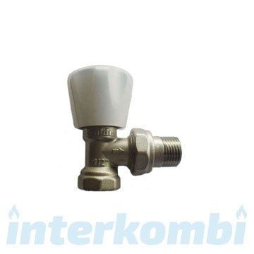 Kalde Köşe Radyatör Vana 1/2'' (HAFİF TİP) (Havlupan Kalorifer Petek)