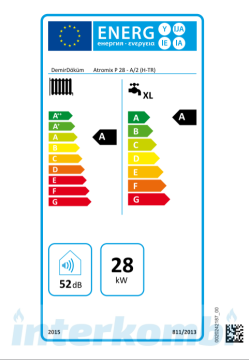 DEMİRDÖKÜM VİNTOMIX P 24/28 (20.640 kcal/h) Tam Yoğuşmalı Kombi