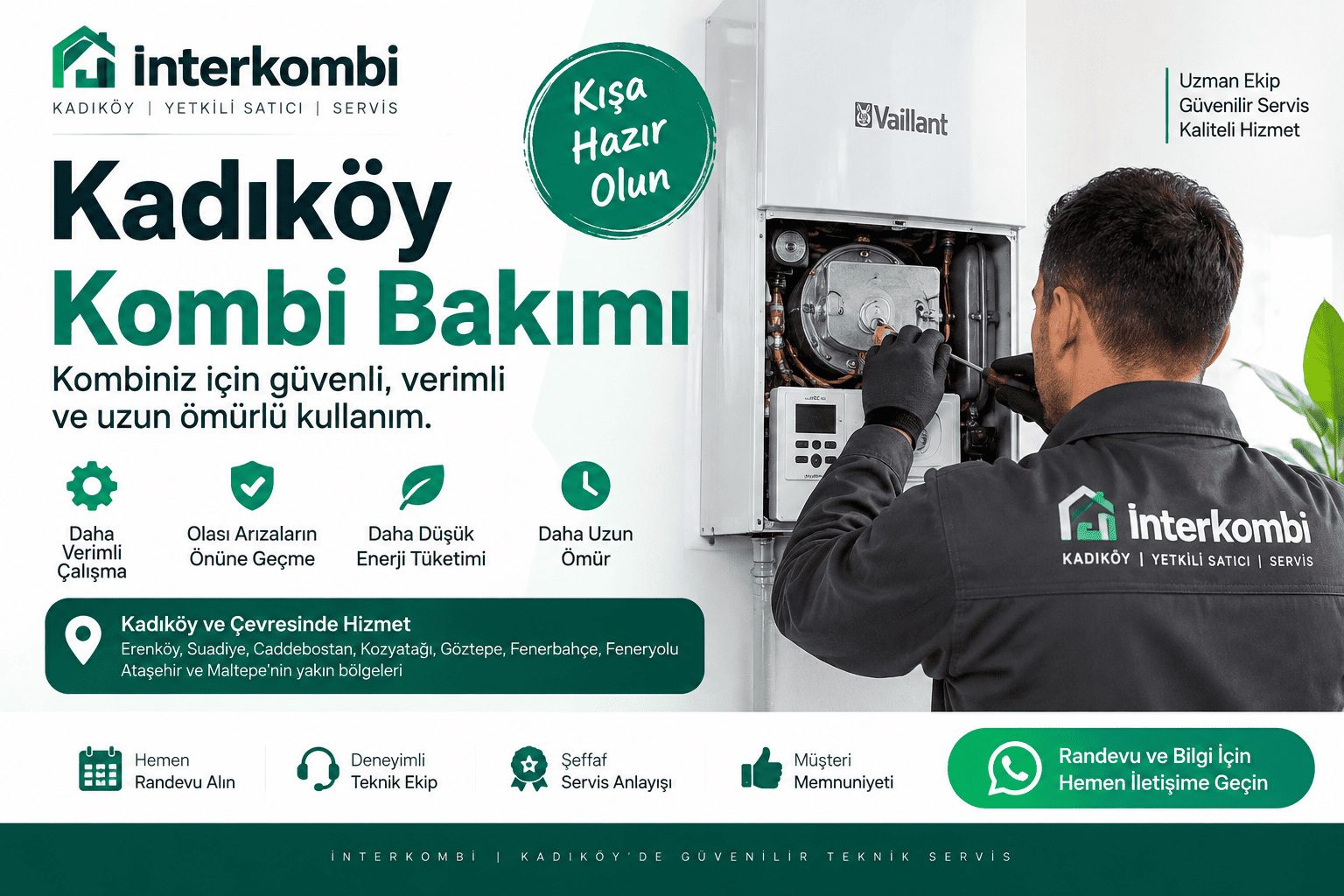 Kadıköy Kombi Bakımı
