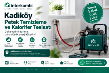 Kadıköy Petek Temizleme ve Kalorifer Tesisatı Yıkama